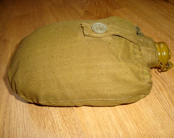 Soviet New Russian USSR Army Flask Military Water in the cover