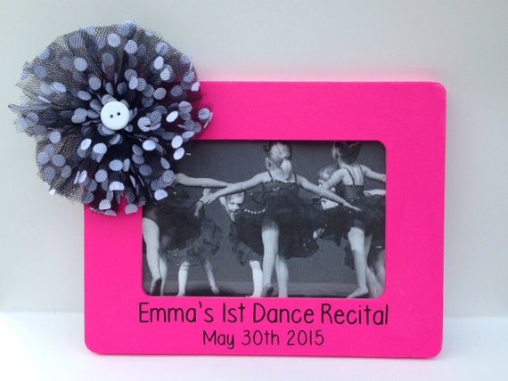 Dance Recital Picture Frame Personalized Dance Recital Picure
