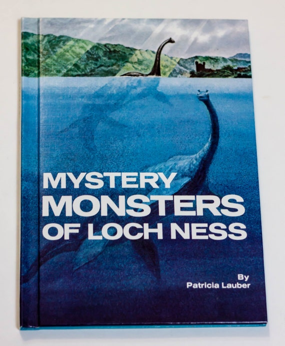 Vintage Book Mystery Monsters Of Loch Ness By Strikingthirteen