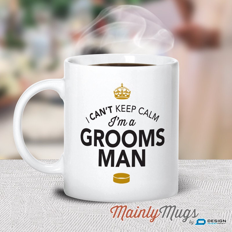 Groomsmen Gift Groomsman Gift Groomsmen Mug by MainlyMugs on Etsy