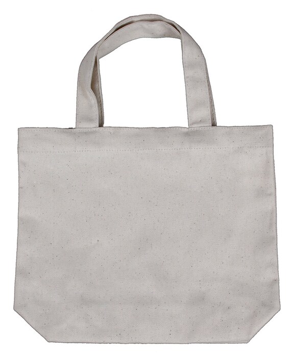 small plain canvas tote bags