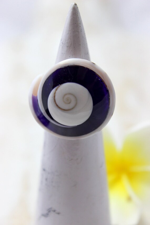 Real Conch Sea Shell Ring shells ring shells rings shell