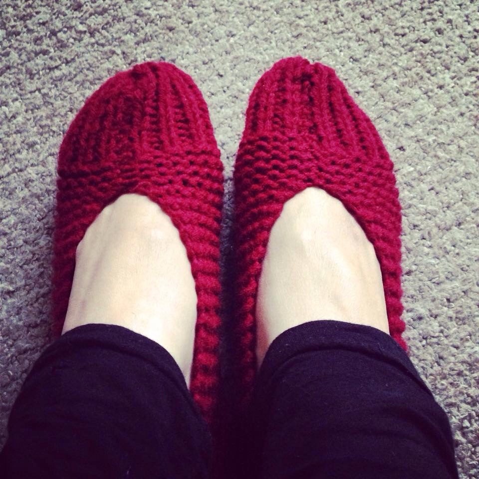 Handmade Slippers by Greengablecrafts on Etsy