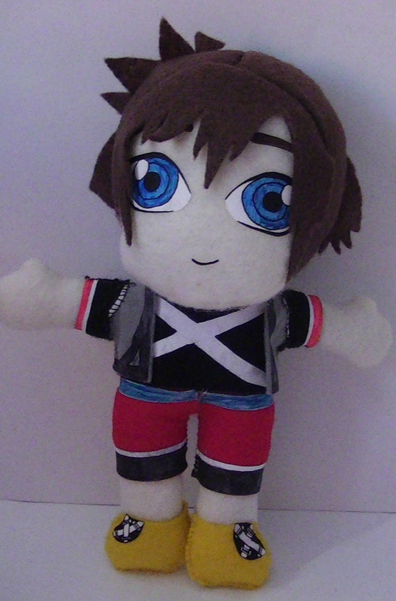 Kingdom Hearts 3D Plushies by Malensanimedolls on Etsy