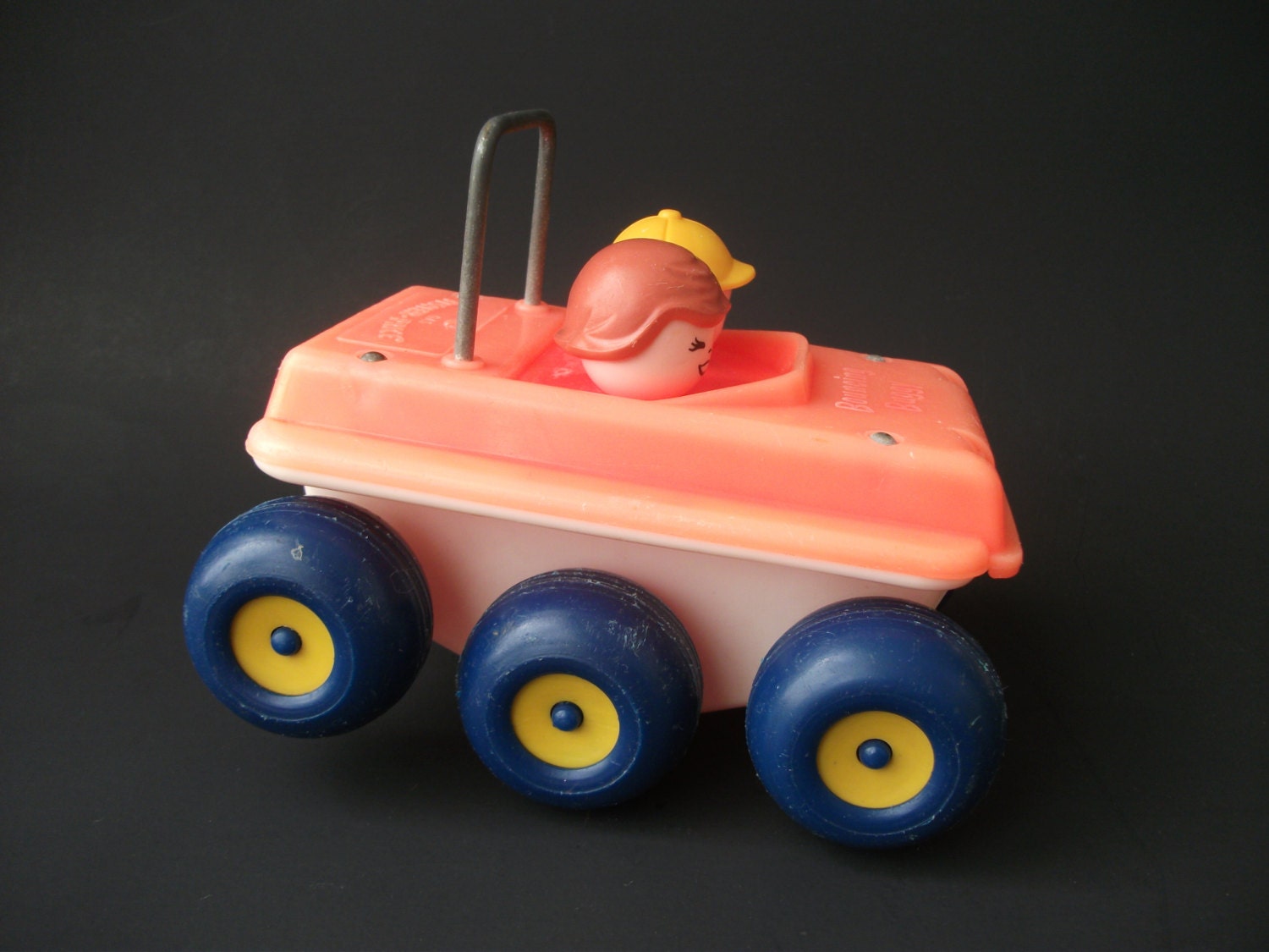 Fisher-Price Bouncing Buggy 122 1974 by NostalgicToyStories