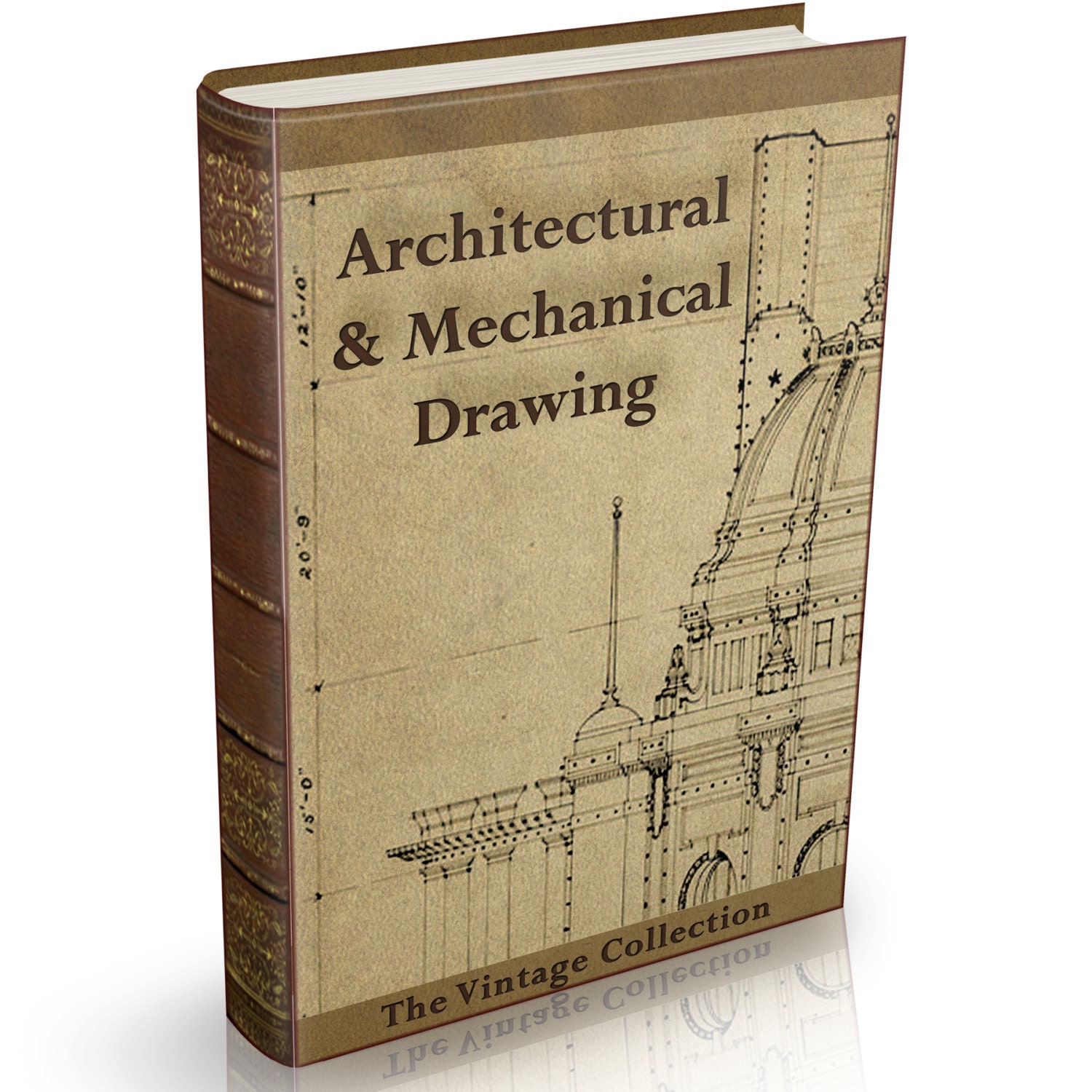  Architectural Mechanical Drawing 137 Old Books on DVD