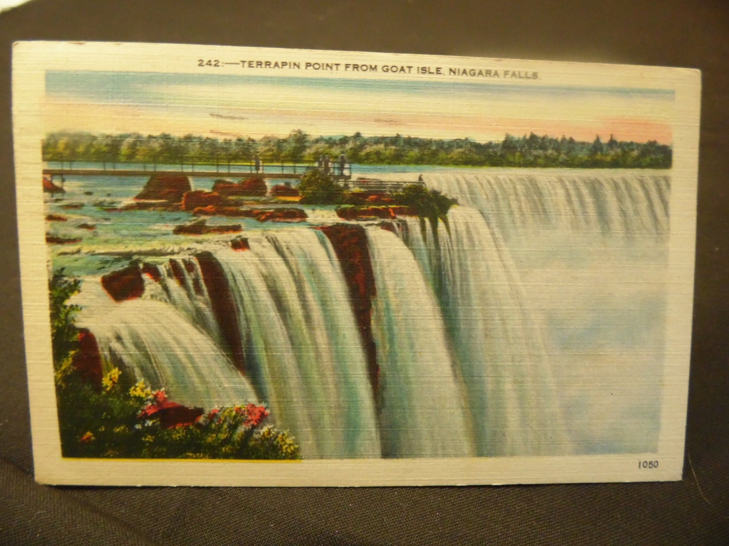 Vintage Niagara Falls Postcard Souvenir Post by ThePaperProprietor