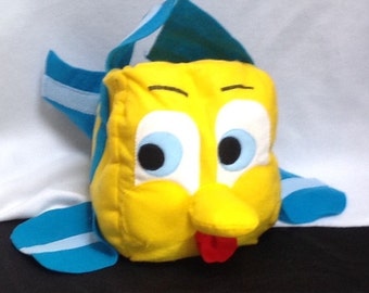 Flounder like fish costume, baby costume, kids costume, adult costume, fish costume