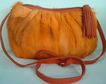 Vintage bag Golden hair