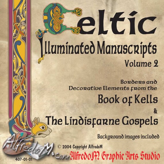 Celtic Illuminated Manuscripts Vol.2 Irish Celtic Borders