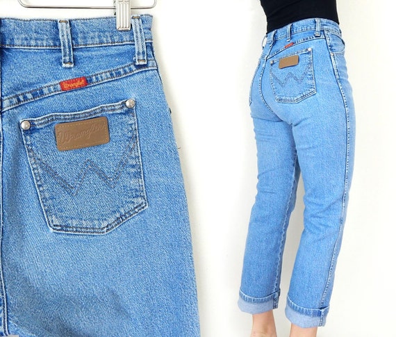 wrangler high waisted jeans