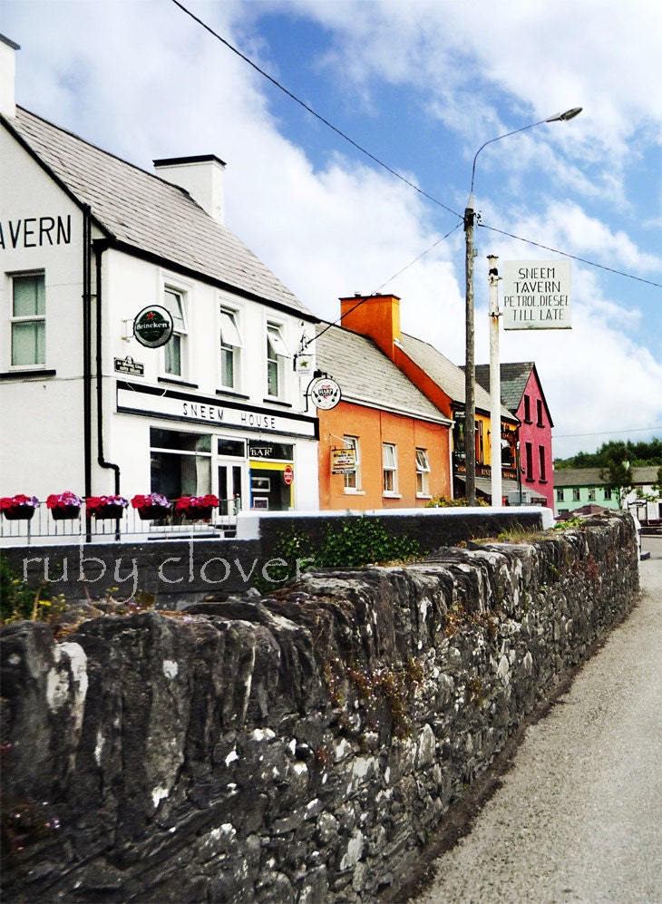Co. KERRY Quaint Irish Village Ireland Photography by rubyclover