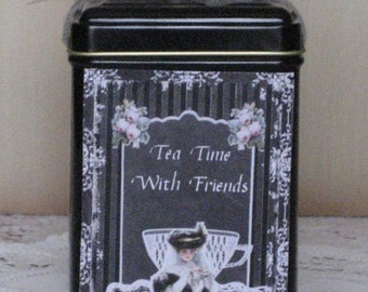 Tea Time With Friends Tin