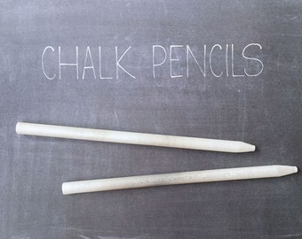 Soapstone Chalk, Chalk Pencil, Chalkboard pencil, Fabric Marker, White Soapstone Chalk, Chalk for Slate Board, P01
