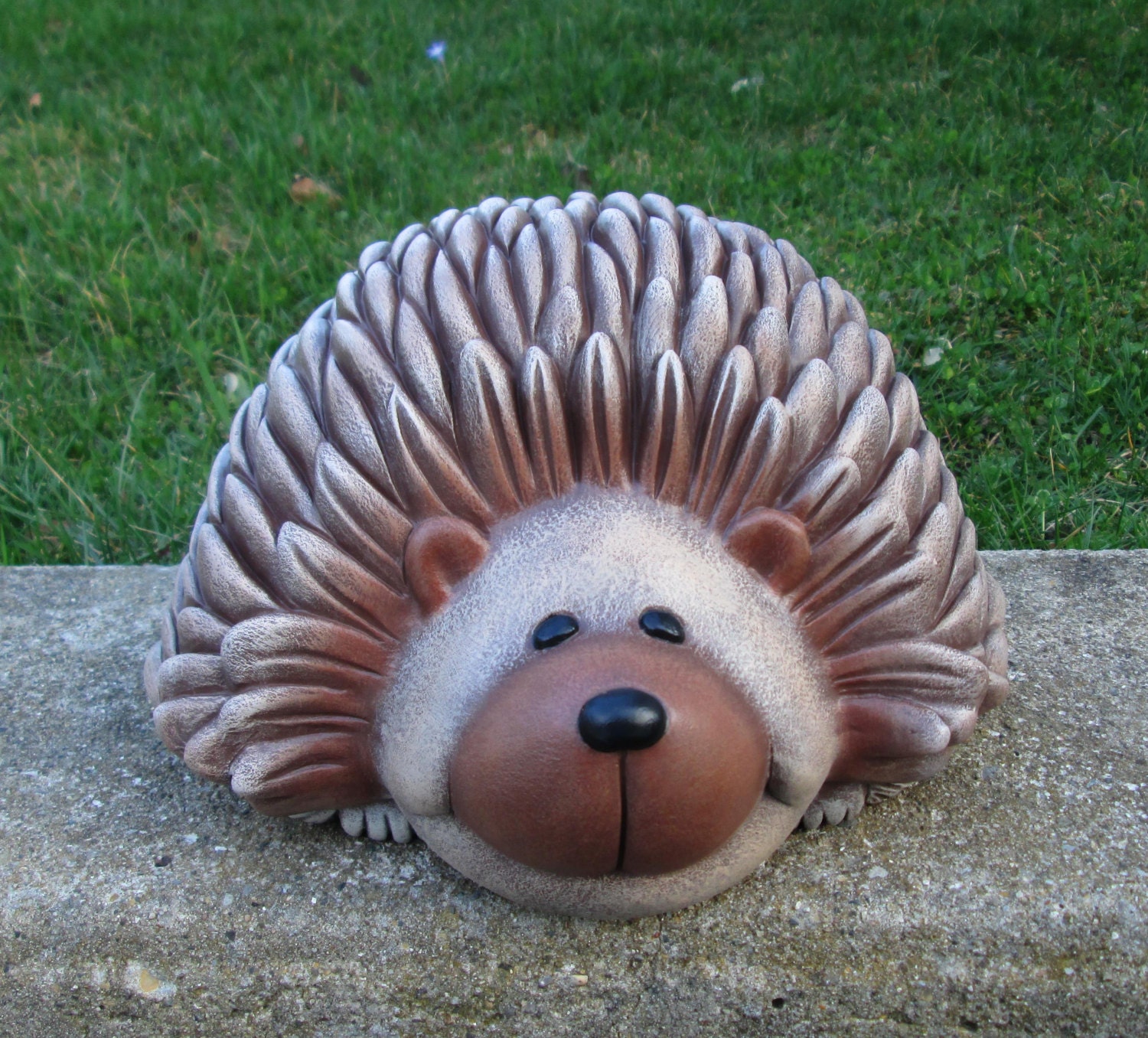 Hedgehog Yard Art Garden Art Lawn Ornament Ceramic Hedgehog Yard Art Garden Art Lawn Ornament Ceramic