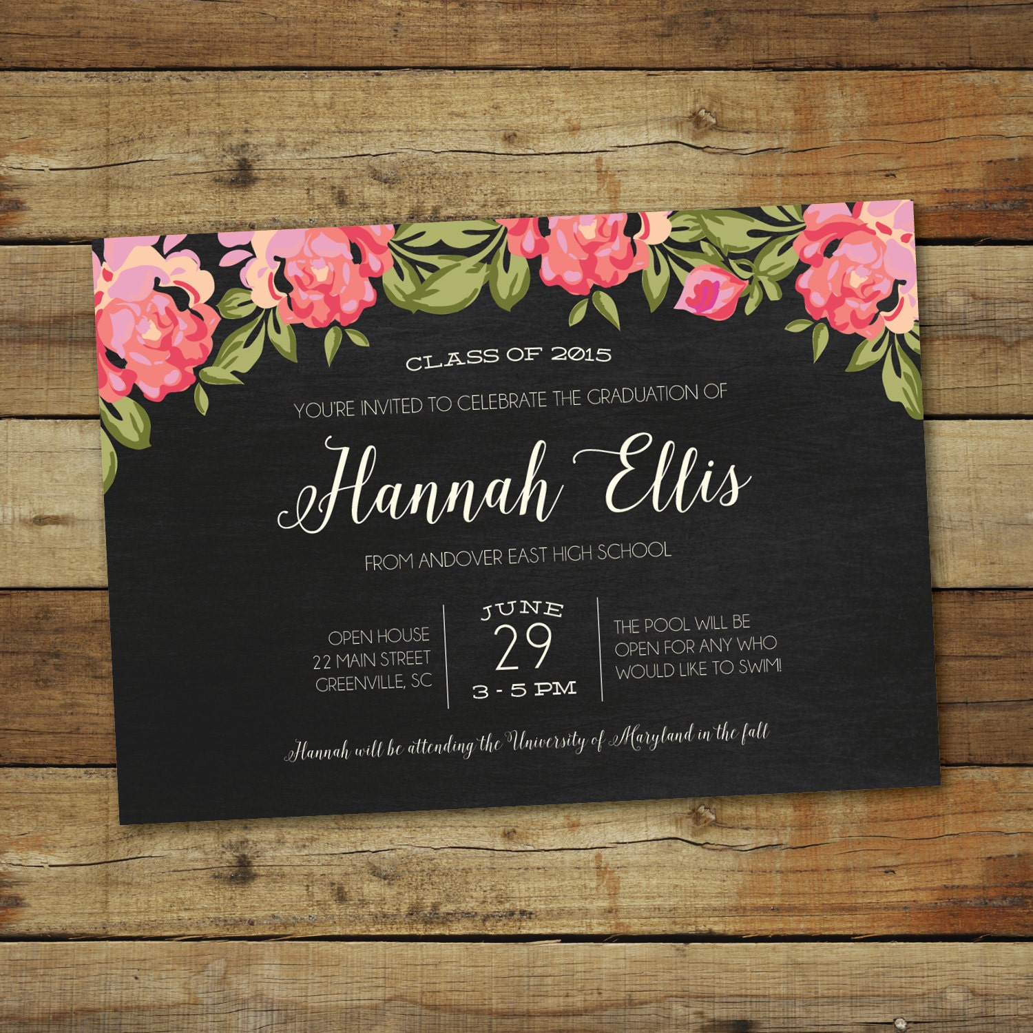 Etsy Graduation Invitations 10