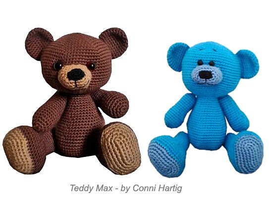 pattern crochet for oval eyes teddy pattern bear designshop max Etsy amigurumi on PDF by crochet