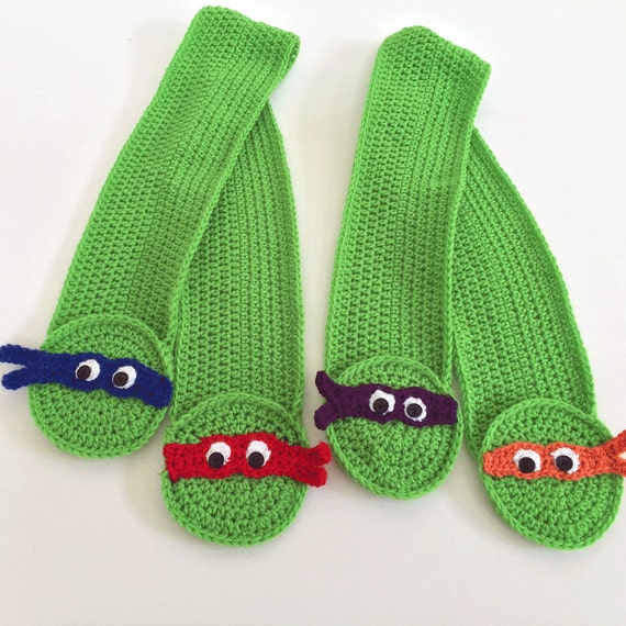 scarf ninja turtle crochet for pattern lorithompsondesign Pattern Scarf Crochet Pocket by Ninja PDF