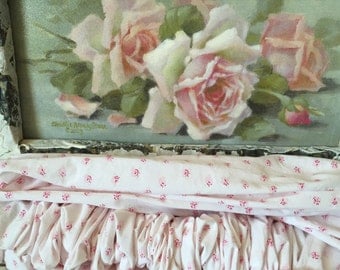 Simply Shabby Chic Mon Ami Pink Roses Chandelier Cover - Rachel Ashwell Cord Cover - Curtain Rod Cover - Shabby Chic Decor