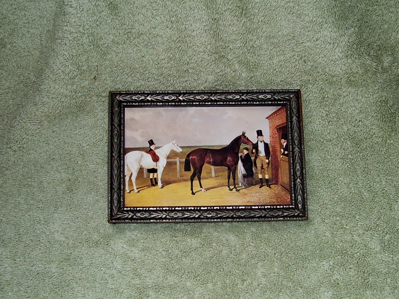 Picture FRAME Postcard Size old vintage antique by Assemblages