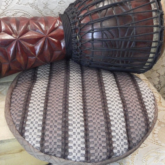 djembe drum cover 14 inch / drum head cover / by InVictoriasCloset