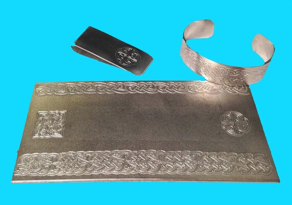 rolling mill texture metal brocade