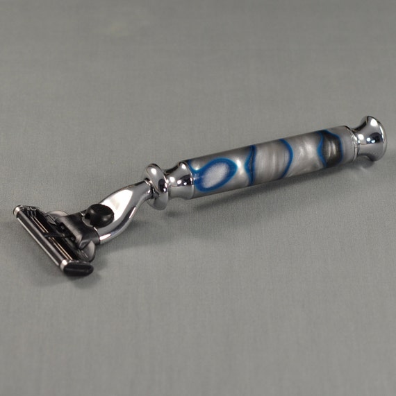 Acrylic Mach 3 Razor Shaving Handle by TurnedDesignsByJamie