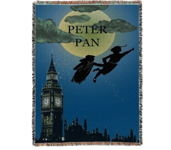 Unique Peter Pan Woven Blanket Rug