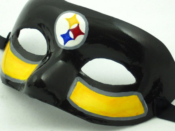 Items similar to Steelers Sports Mask, Pittsburgh Steelers ...