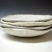 Ceramic dessert plates, salad plates Handmade set of 4 Wedding gift Organic Handmade Tableware by Christiane Barbato salad plates