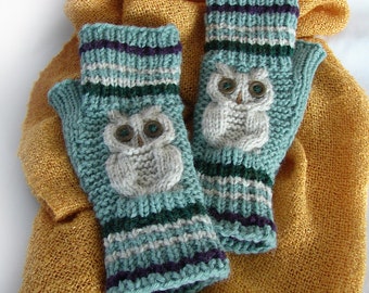 Popular items for owl gloves on Etsy
