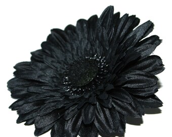 Black Daisy - Arificial Flowers, Silk flowers, Flower Head