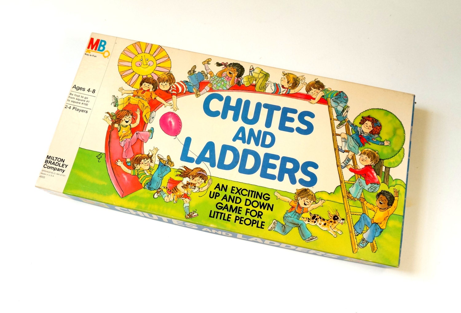 Chutes and Ladders Game Milton Bradley 1979 by AttysSproutVintage
