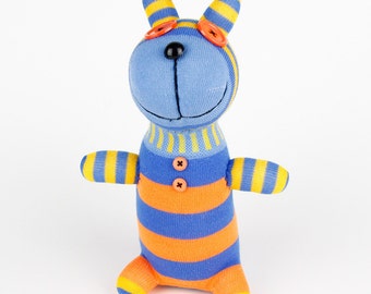 Handmade Sock Dog Stuffed Animal Doll Baby Toys