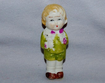 Vintage / Boy / Bunny / Rabbit / Bisque / Doll / penny doll / frozen charlotte / vintage dolls