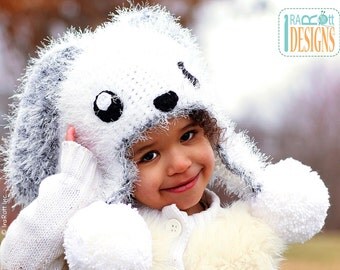 PATTERN Anna May the Anime Bunny Hat Crochet PDF Pattern