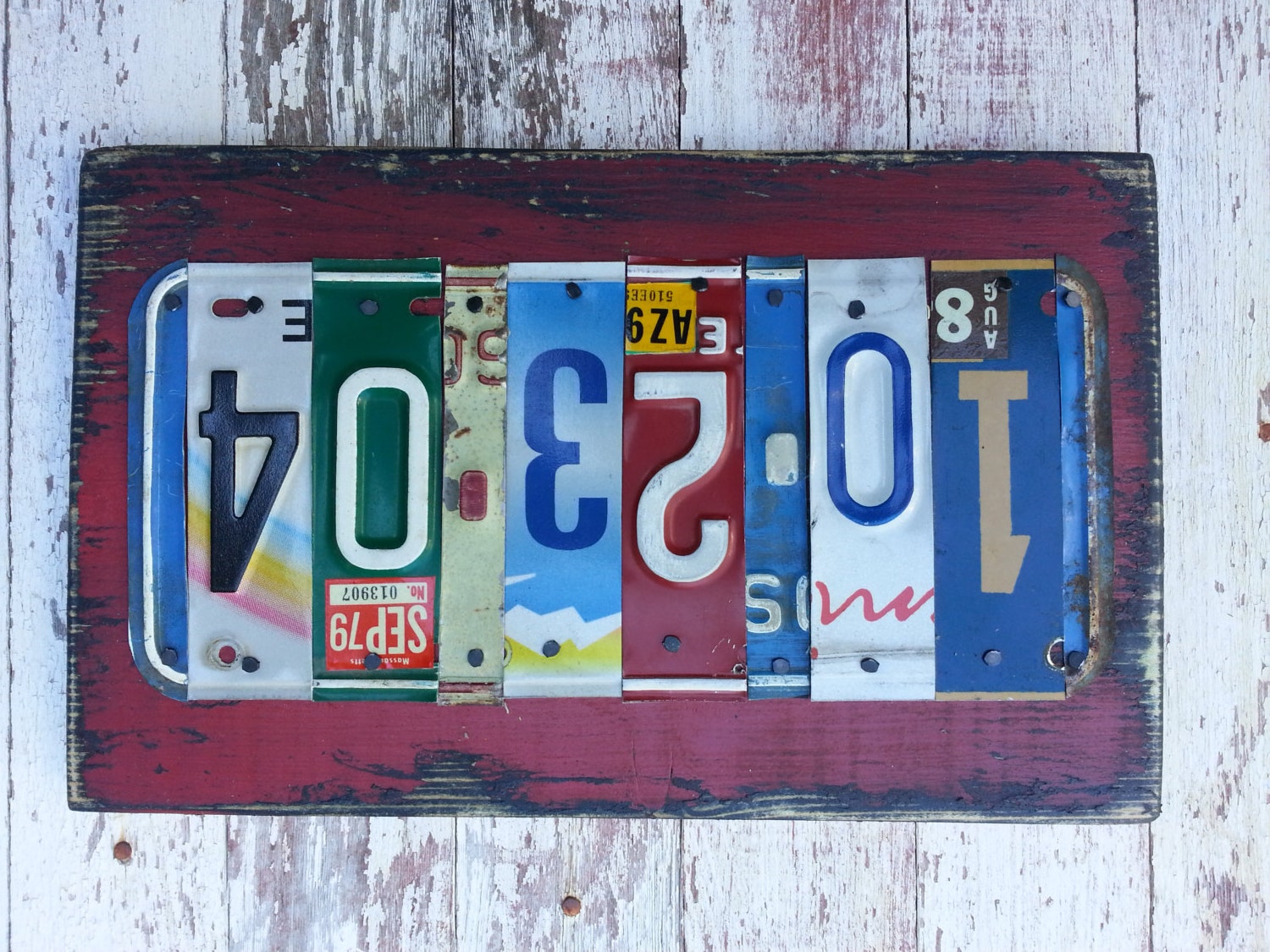 10th Wedding Anniversary Tin Aluminum Gift 10 year wedding