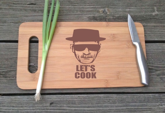 Heisenberg Lets Cook Cutting Board Walter White Cutting Board 