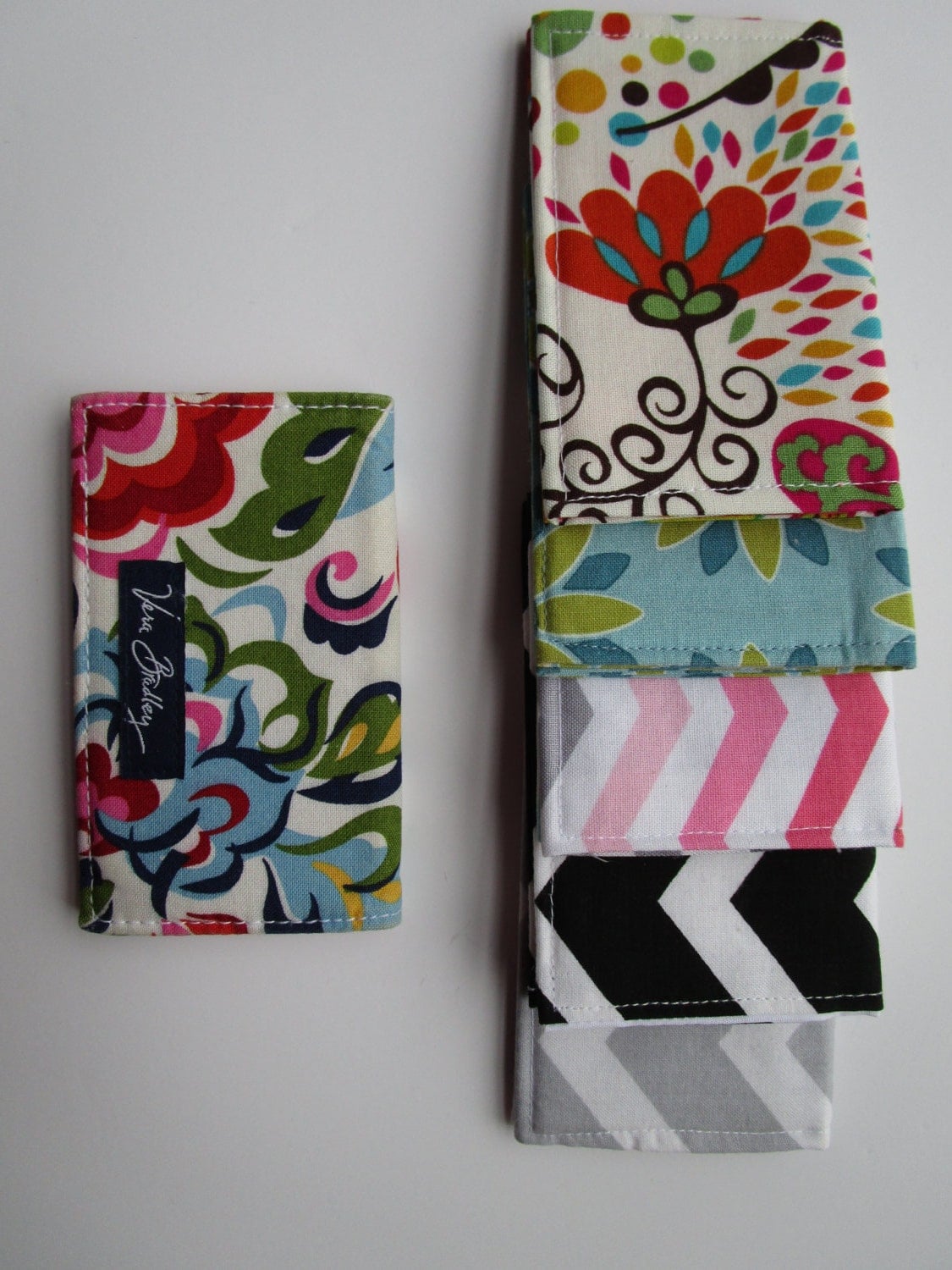 Easy Sewing Pattern, Vera Bradley Inspired Fabric Wallet, Credit Card Holder, Beginner Sewing ...