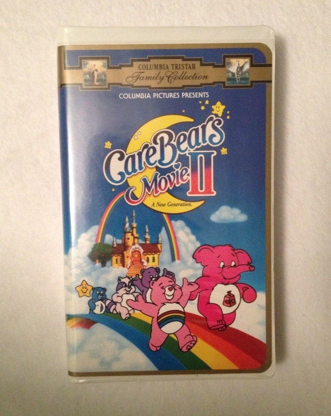 1996 Care Bears Movie II A New Generation VHS by rockpapermagic