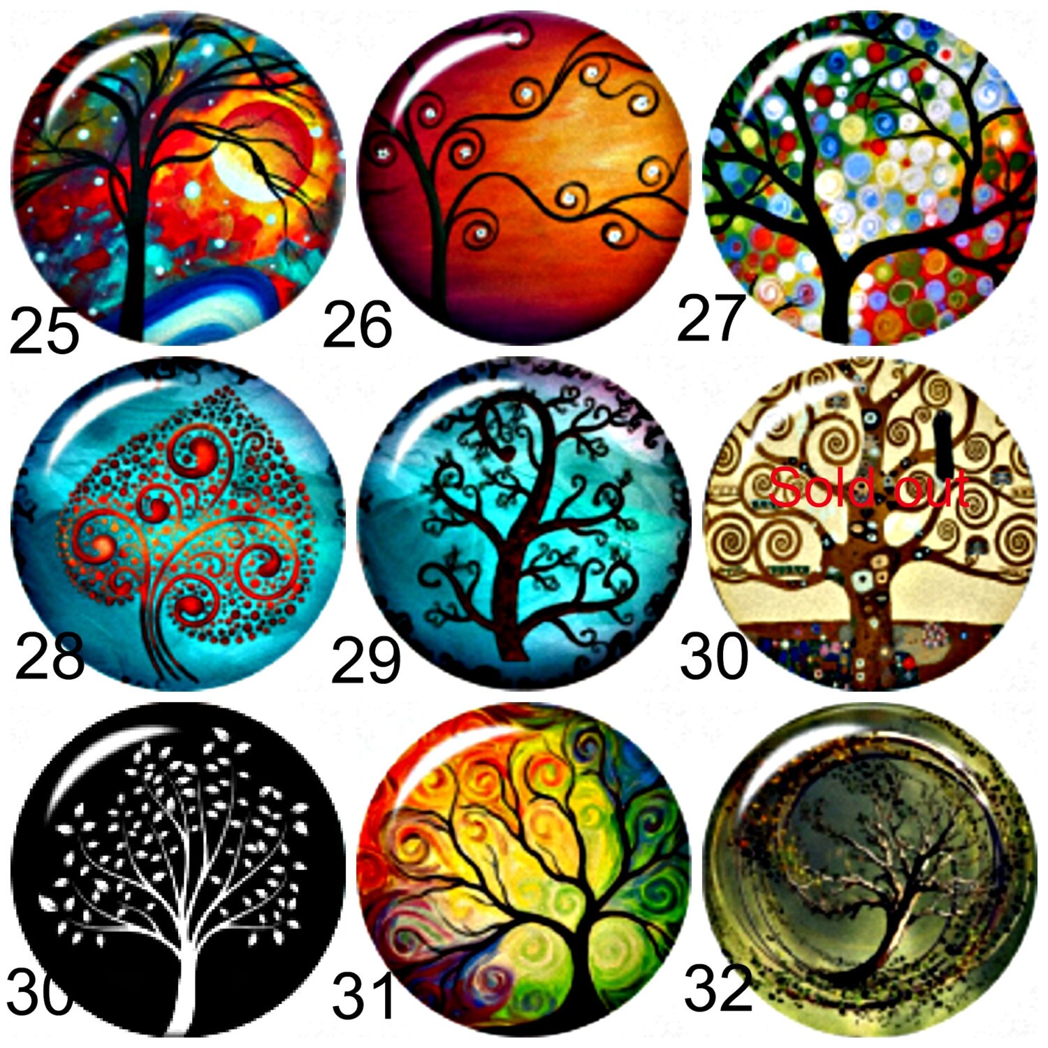Fits your Ginger Snaps Jewelry. 20 mm Tree of Life Snap charms