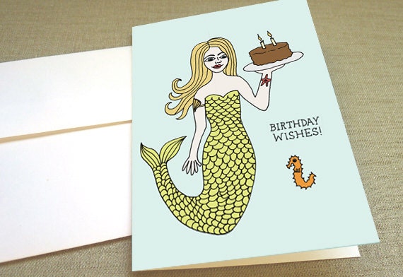 Mermaid Birthday Wishes