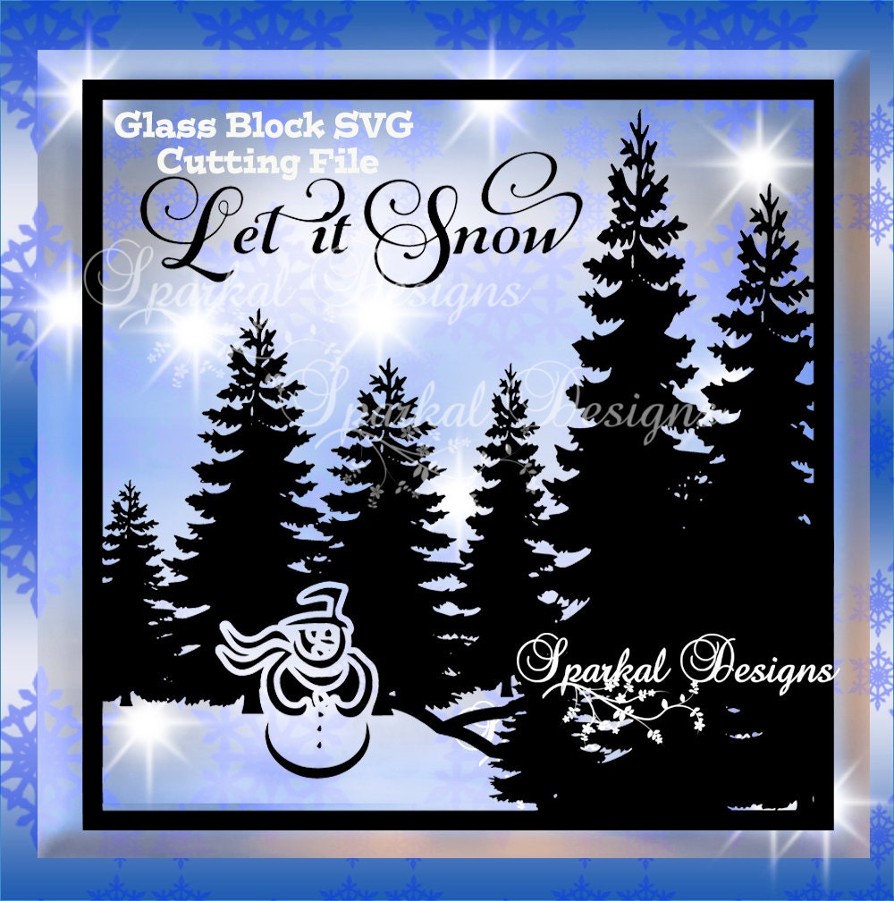 Download Snowman Winter Scene SVG Cut File Great by ...