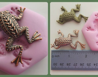 Frog Mold Resin Clay Flexible Mold