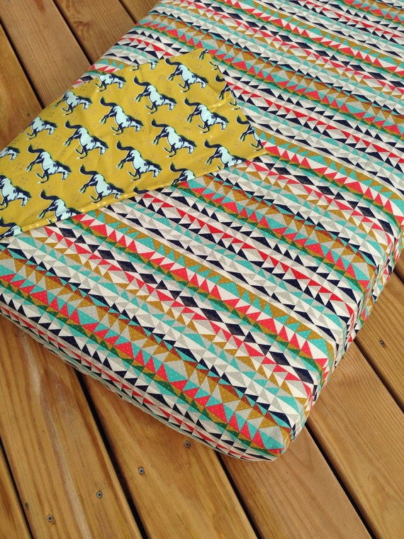 CUSTOM Fitted Crib Sheet in YOUR CHOICE of by sweetheartnsunshine