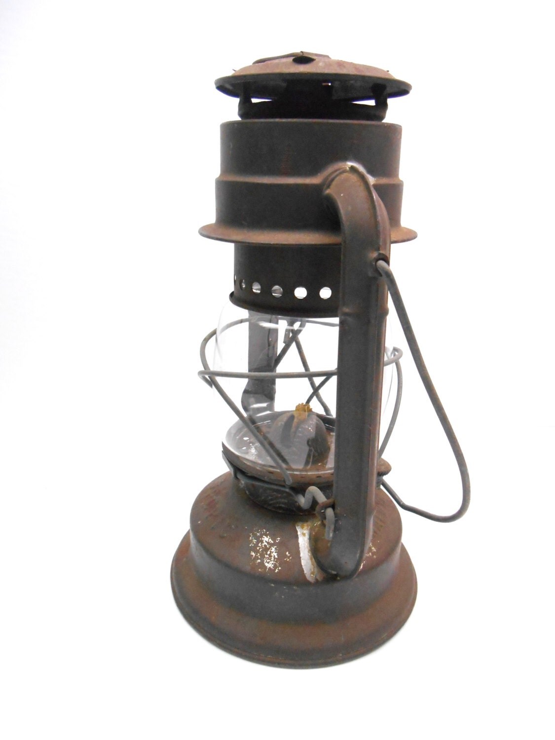 Vintage Railroad Lantern Chalwyn Tropic Lantern Oil Kerosene