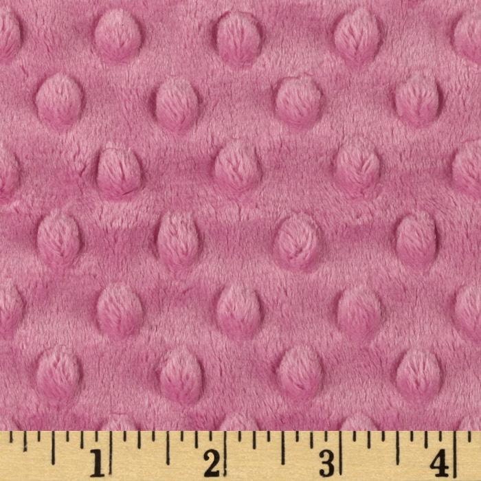 Baby/Infant Minky Dimple Dot Burp Cloth Bubble Gum Pink(Great Stocking Stuffersand Comes tied with ribbon)