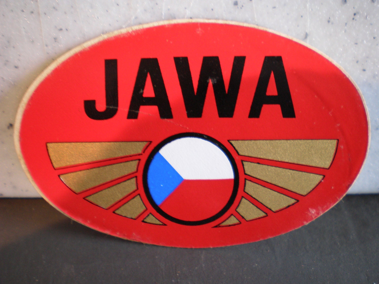 Vintage Unused 1970 s JAWA  Sticker 