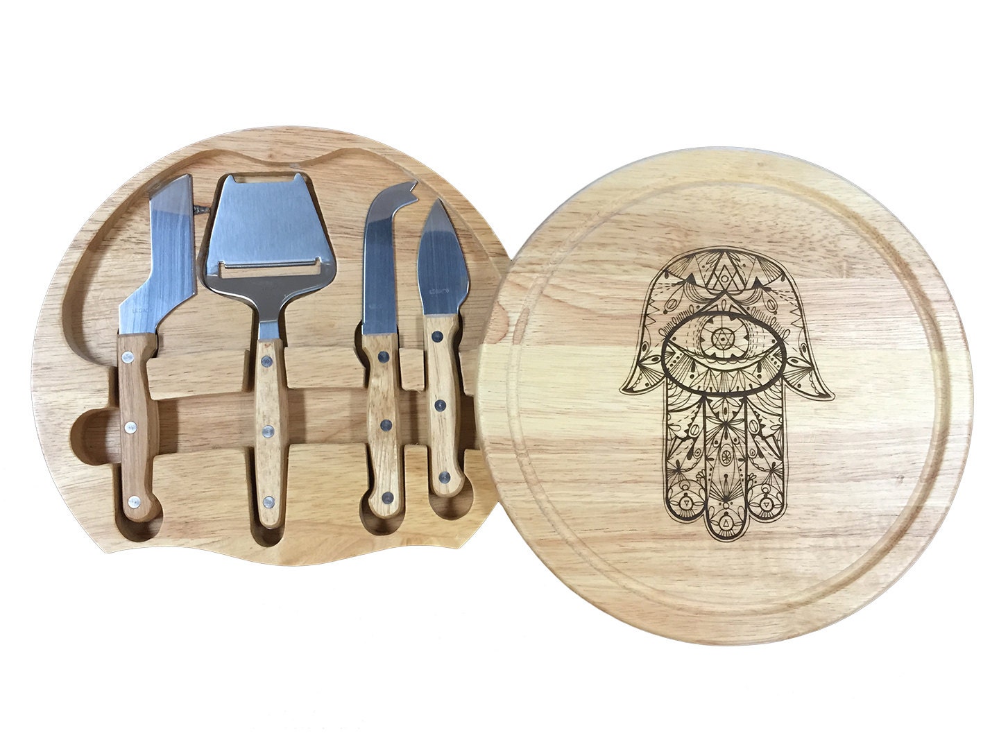 custom  cheese knife Welcome back set