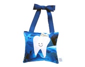 Tooth Fairy Pillow Boys Tooth Fairy Door Personalized Tooth Fairy Pillow Gift for Boys Personalized Kids Tooth Fairy Pouch
